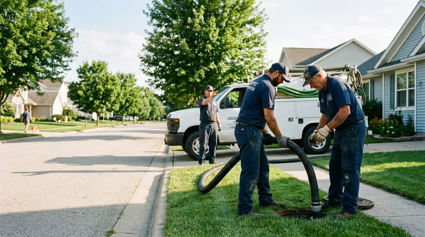 Emergency Septic Service in West Des Moines, IA